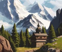 vector-wonderful-mountain-landscape-scene_981067-1244